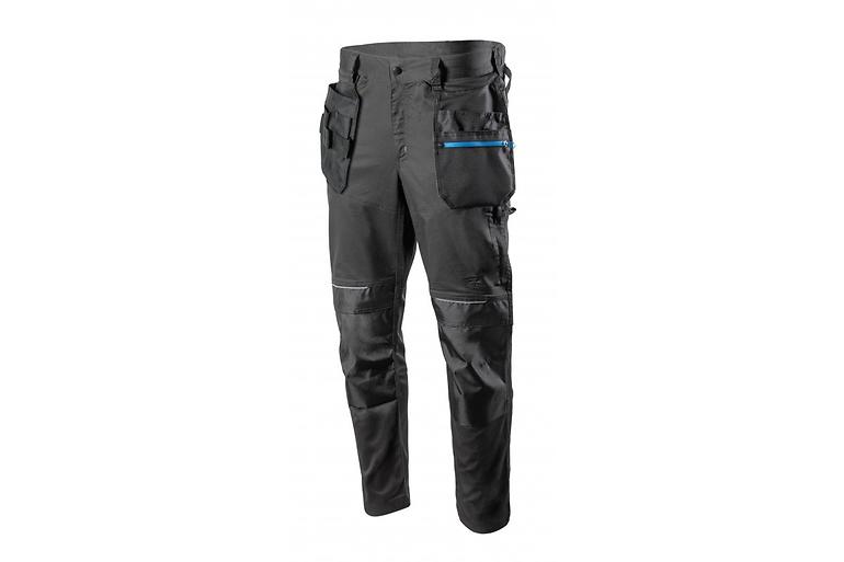 WURNITZ spodnie ochronne elastyczne ciemnoszare S (48)