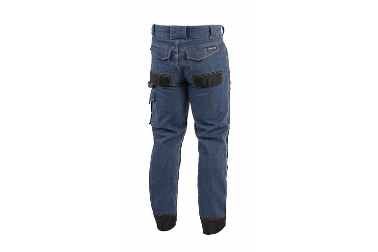 EMS spodnie ochronne jeans niebieskie S (48)