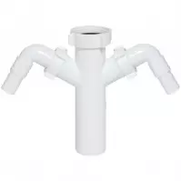 Króciec do syfonu GW 1 1/2˝ x fi 40 mm