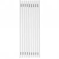 Grzejnik łazienkowy Lazur LA180/54 D5 1800x540 mm biały