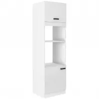 Szafka kuchenna MIA biały połysk/biały 60dpm-210 2f