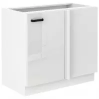 Szafka kuchenna MIA biały połysk/biały 105 nd 1f bb