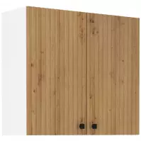 Szafka kuchenna MIA dąb artisan/biały 80g-72 2f