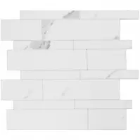 Panel dekoracyjny samoprzylepny Mood White Marble