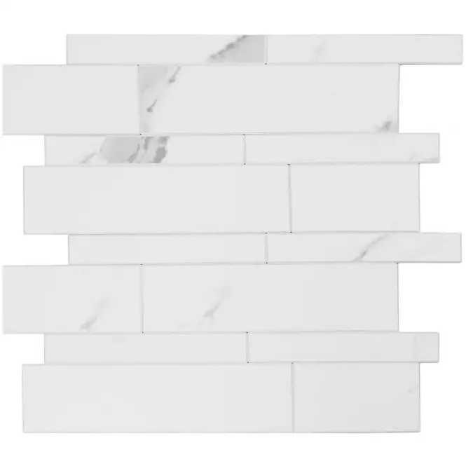 Panel dekoracyjny samoprzylepny Mood White Marble