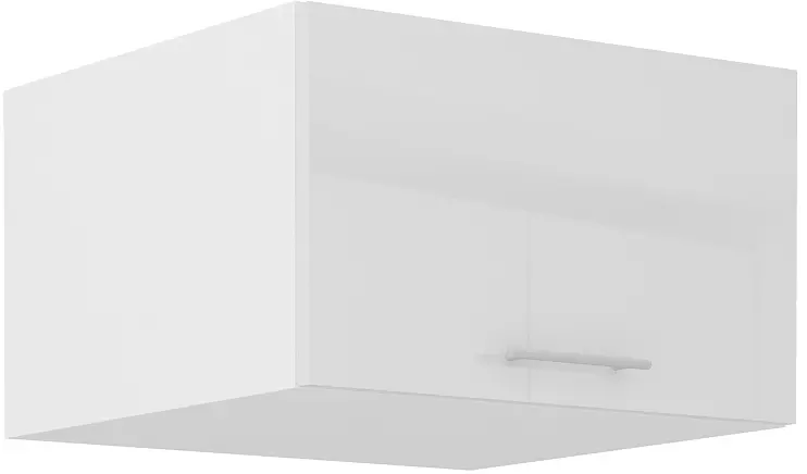 Szafka kuchenna Lara  60 NAGU-36 1F MDF biały połysk