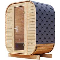 Sauna zewnętrzna Thermo Mini + Piec Sentiotec 100 3,6 kW