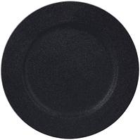 Talerz brokatowy black 33 cm ABX306650