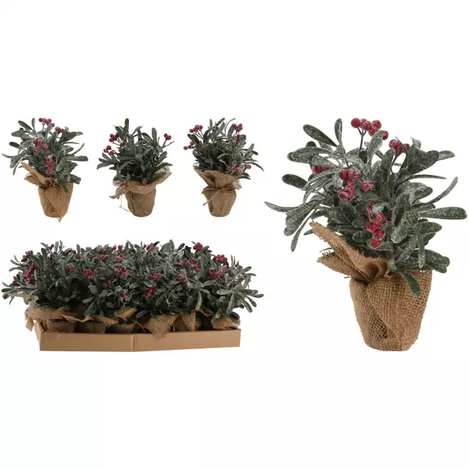 Kwiat w doniczce 23 cm red 317903220