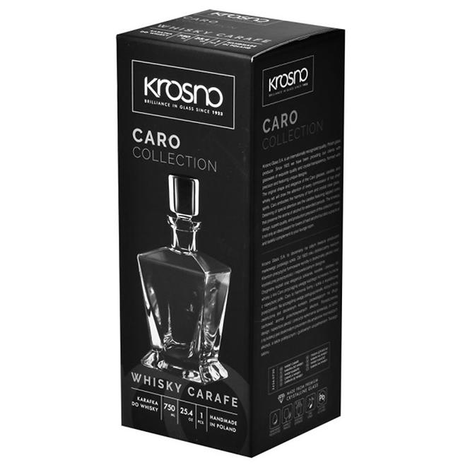 Karafka do whisky Caro Krosno 750 ml 1 szt.