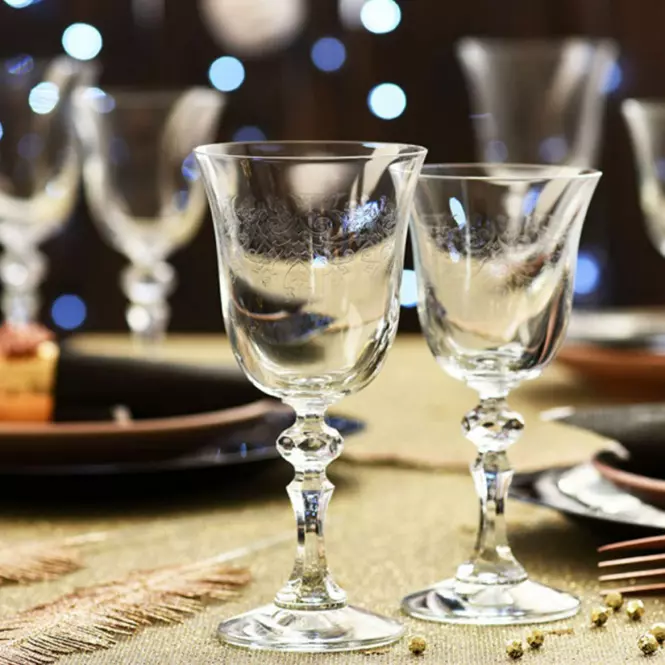 Kieliszek do wina czerwonego Krista Deco Krosno 220 ml 6 szt.