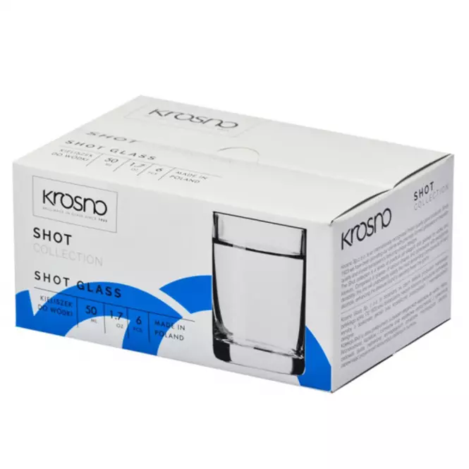 Kieliszek do wódki Shot Krosno 50 ml 6 szt.