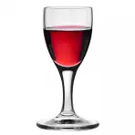 Kieliszek do wódki w optyku Prima Lumi Krosno 25 ml 6 szt.