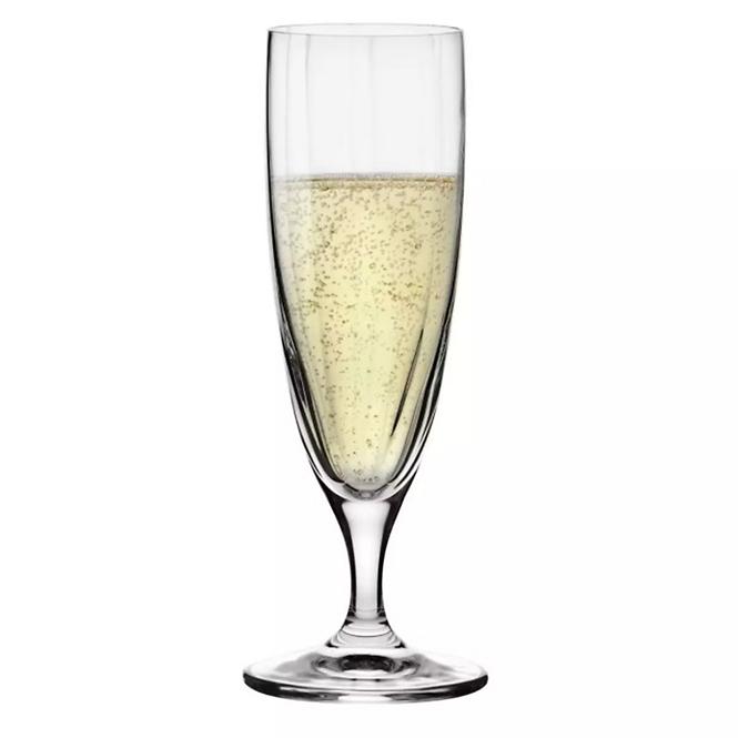 Kieliszek do szampana w optyku Prima Lumi Krosno 160 ml 4 szt.