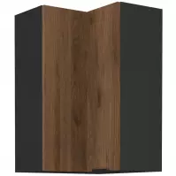 Szafka kuchenna Monza orzech okapi 60x60 Gn-90 1f (90°)