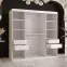 Szafa Platinum T2 180 biały marmur/biały,4