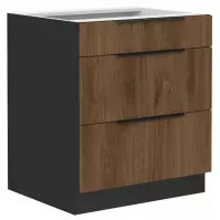 Szafka kuchenna Monza orzech okapi 60d 3s bb