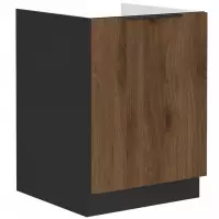 Szafka kuchenna Monza orzech okapi 50zl 1f bb
