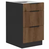 Szafka kuchenna Monza orzech okapi 40d 3s bb