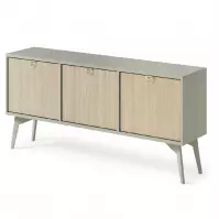 Szafka RTV Forest 158 eukaliptus/jodełka scandi