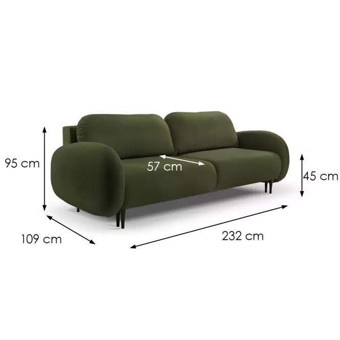Sofa Tori Castel 39,5