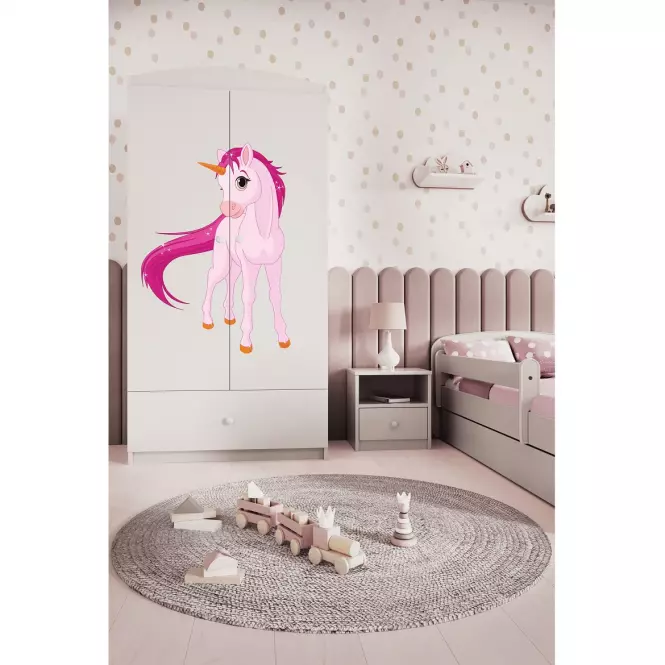 Szafa Babydreams Biały – Jednorożec