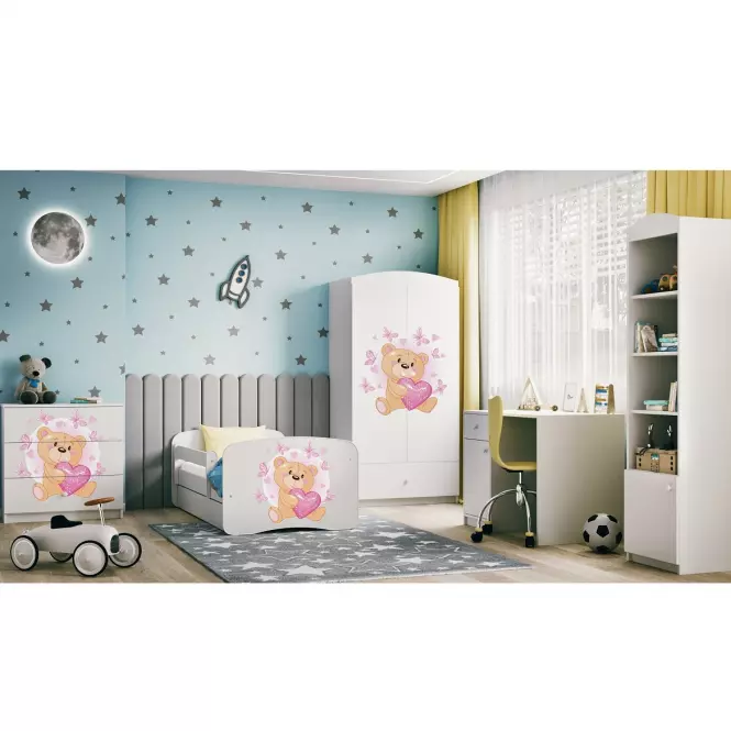 Szafa Babydreams Biały – Miś Motyl