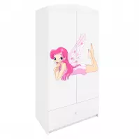 Szafa Babydreams Biały – Wróżka 1