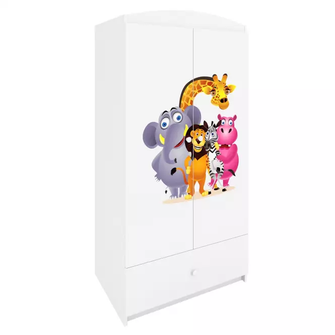 Szafa Babydreams Biały – Zoo