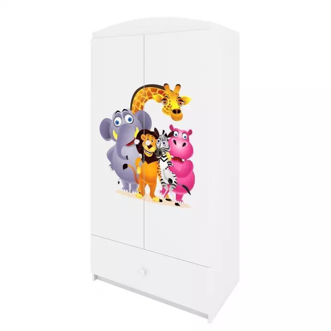 Szafa Babydreams Biały – Zoo