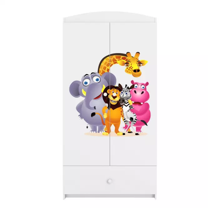 Szafa Babydreams Biały – Zoo