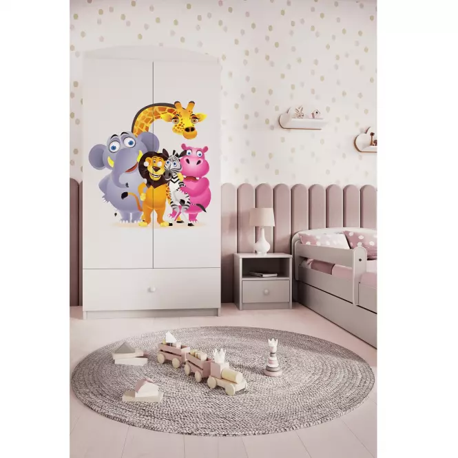Szafa Babydreams Biały – Zoo