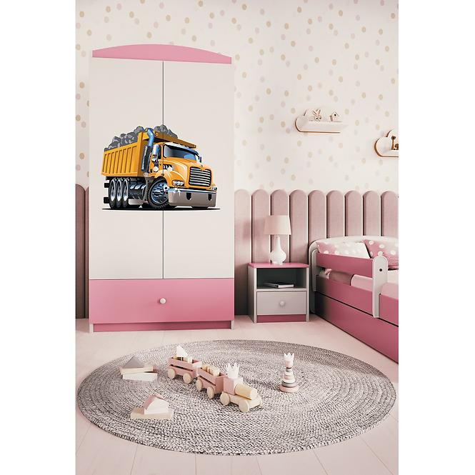 Szafa Babydreams Różowy – Ciężarówka