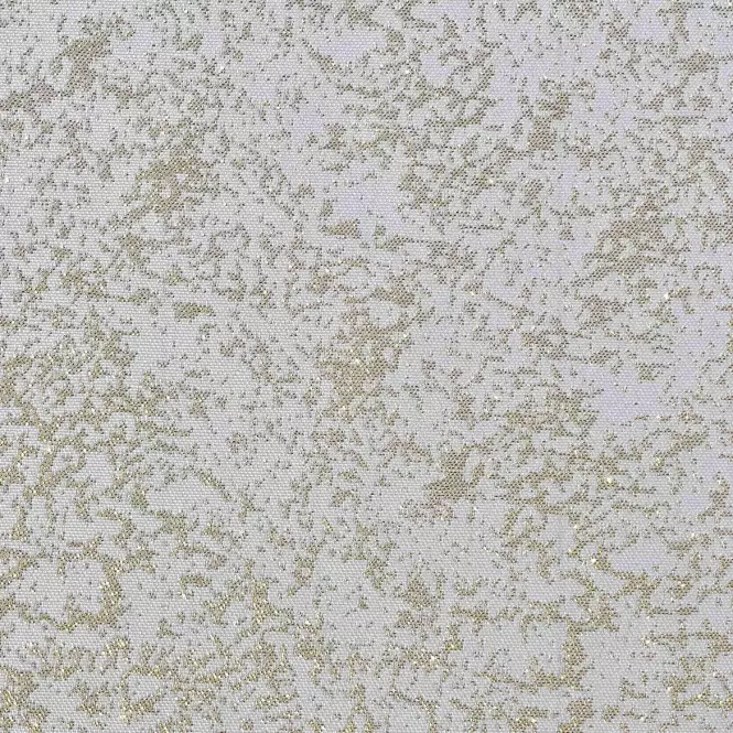 Obrus Glitter złota nić biały 140x250 cm