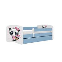Łóżko Dziecięce Babydreams+Sz+M Niebieski 70x140 Panda