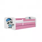 Łóżko Dziecięce Babydreams+Sz+M Różowe 70x140 Szop
