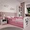 Łóżko Dziecięce Babydreams+Sz+M Różowe 70x140 Panda,5