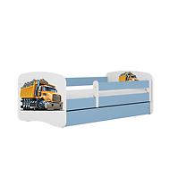 Łóżko Dziecięce Babydreams+Sz+M Niebieski 70x140 Ciężarówka