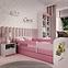 Łóżko Dziecięce Babydreams+Sz+M Różowe 70x140 Koparka,5