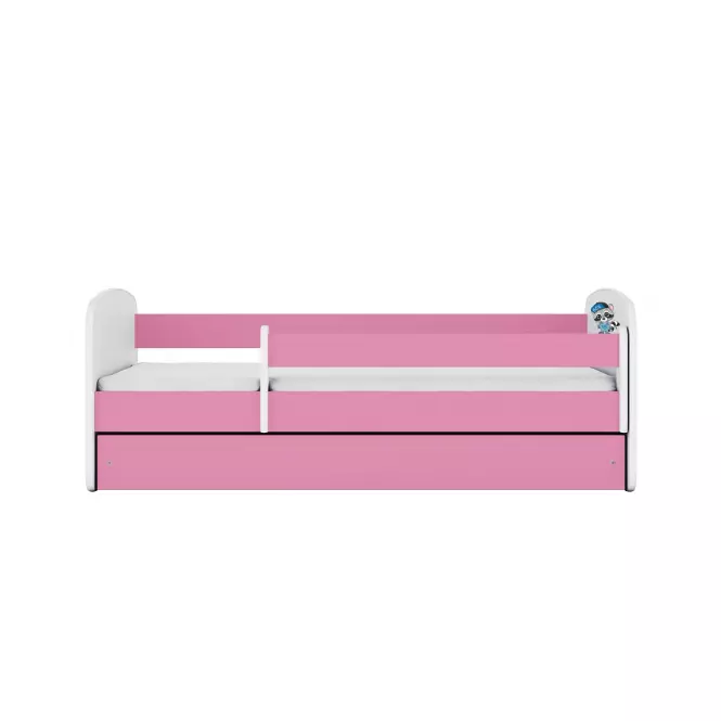 Łóżko Dziecięce Babydreams+Sz+M Różowe 80x180 Szop