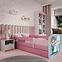 Łóżko Dziecięce Babydreams+Sz+M Różowe 80x180 Kraina Lodu,3