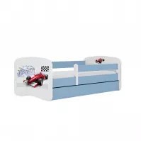 Łóżko Dziecięce Babydreams+Sz+M Niebieski 80x180 Formuła