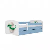 Łóżko Dziecięce Babydreams+Sz+M Niebieski 80x180 Dino
