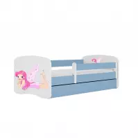Łóżko Dziecięce Babydreams+Sz+M Niebieski 80x180 Wróżka 2