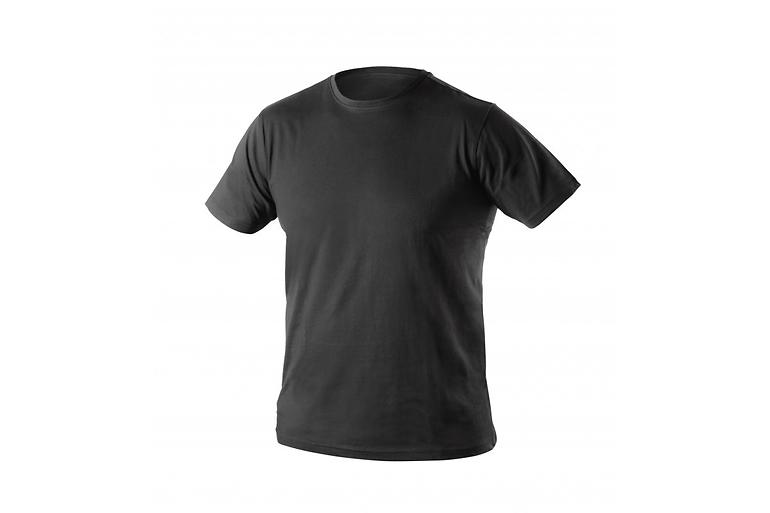 VILS T-shirt bawełniany czarny rozmiar S