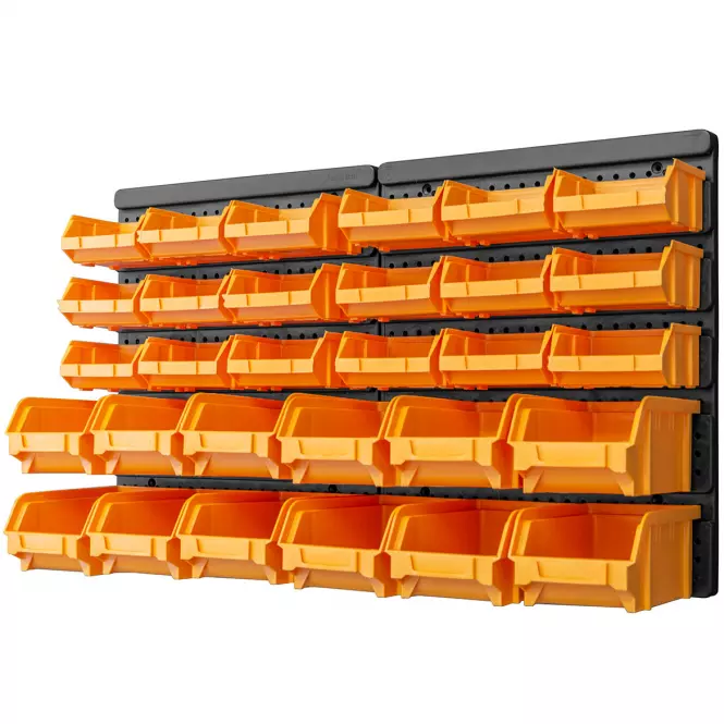 Organizer warsztatowy 323 32-elementowy 646x180x385 mm
