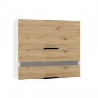 Szafka kuchenna Elena WS80 GRF/2 SP cargo artisan/czarny groszek