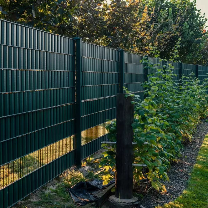 Taśma ogrodzeniowa 19 cm x 35 m szara,5