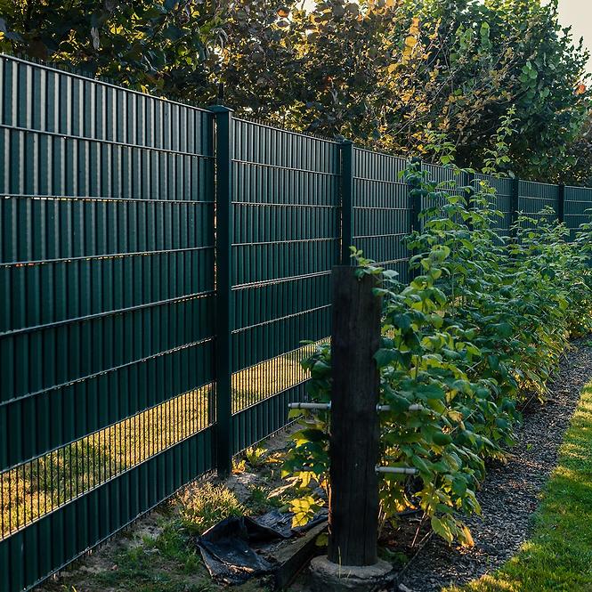 Taśma ogrodzeniowa 19 cm x 35 m szara