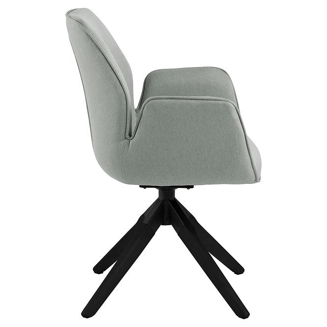 Krzesło Puro jasno szare/czarny
